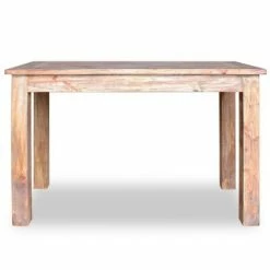 VidaXL Table de salle à manger Bois de récupération 120 x 60 x 77 cm 11 VidaXL Table de salle à manger Bois de récupération 120 x 60 x 77 cm -Promos Tables à manger Boutique image 4 244496