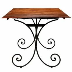 VidaXL Table de salle à manger Bois et finition en Sesham 200x100x76cm -Promos Tables à manger Boutique image 4 245643