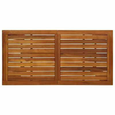 VidaXL Table de bar Bois d'acacia massif 120 x 60 x 105 cm 6 VidaXL Table de bar Bois d'acacia massif 120 x 60 x 105 cm – Image 4