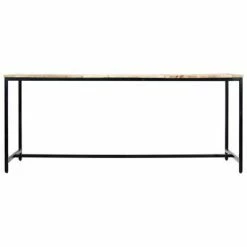 VidaXL Table à dîner 180x90x75 cm Bois de manguier massif brut 11 VidaXL Table à dîner 180x90x75 cm Bois de manguier massif brut -Promos Tables à manger Boutique image 4 247810