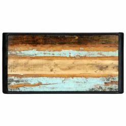 VidaXL Table de salle à manger 118x60x76cm Bois de récupération massif 11 VidaXL Table de salle à manger 118x60x76cm Bois de récupération massif -Promos Tables à manger Boutique image 4 247864