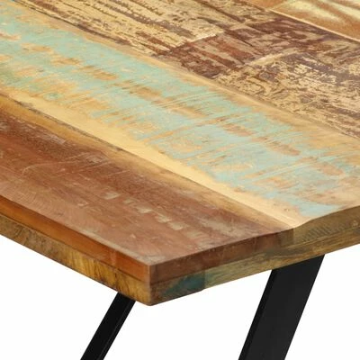 VidaXL Table de salle à manger 180x90x76cm Bois de récupération solide 6 VidaXL Table de salle à manger 180x90x76cm Bois de récupération solide – Image 4