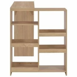 VidaXL Table de bar avec tablette amovible Chêne 138x39x110 cm 11 VidaXL Table de bar avec tablette amovible Chêne 138x39x110 cm -Promos Tables à manger Boutique image 4 280224