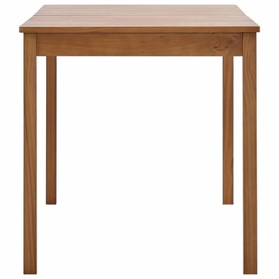 VidaXL Table de salle à manger Marron miel 140 x 70 x 73 cm Pin 6 VidaXL Table de salle à manger Marron miel 140 x 70 x 73 cm Pin – Image 4