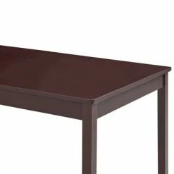 VidaXL Table de salle à manger Marron foncé 180 x 90 x 73 cm Pin 10 VidaXL Table de salle à manger Marron foncé 180 x 90 x 73 cm Pin -Promos Tables à manger Boutique image 4 283407