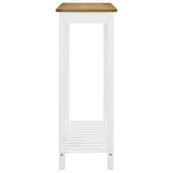 VidaXL Table de bar 100x40x110 cm Bois de chêne solide -Promos Tables à manger Boutique image 4 289218