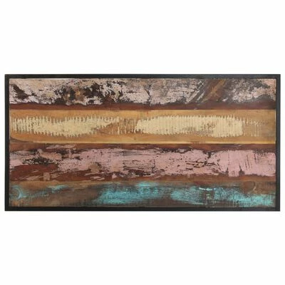 VidaXL Table de salle à manger 120 cm Bois de récupération massif 6 VidaXL Table de salle à manger 120 cm Bois de récupération massif – Image 4