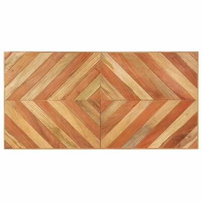 VidaXL Table à dîner 120x60x76 cm Bois solide d'acacia et de manguier 6 VidaXL Table à dîner 120x60x76 cm Bois solide d'acacia et de manguier – Image 4