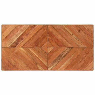 VidaXL Table à dîner 120x60x76 cm Bois solide d'acacia et de manguier 6 VidaXL Table à dîner 120x60x76 cm Bois solide d'acacia et de manguier – Image 4