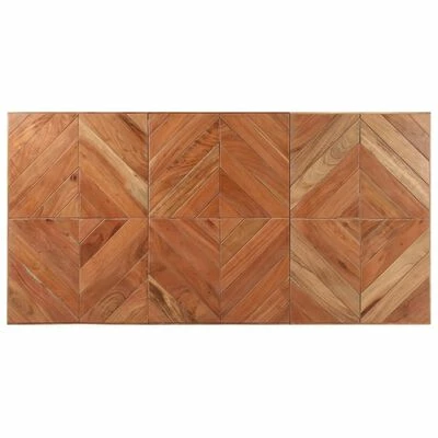 VidaXL Table à dîner 140x70x76 cm Bois massif d'acacia et de manguier 6 VidaXL Table à dîner 140x70x76 cm Bois massif d'acacia et de manguier – Image 4