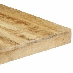 VidaXL Table de salle à manger 160x80x76 cm Bois de manguier brut 11 VidaXL Table de salle à manger 160x80x76 cm Bois de manguier brut -Promos Tables à manger Boutique image 4 323566