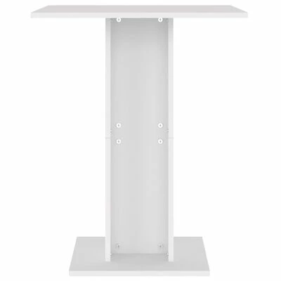 VidaXL Table de bistro Blanc 60x60x75 cm Aggloméré 6 VidaXL Table de bistro Blanc 60x60x75 cm Aggloméré – Image 4