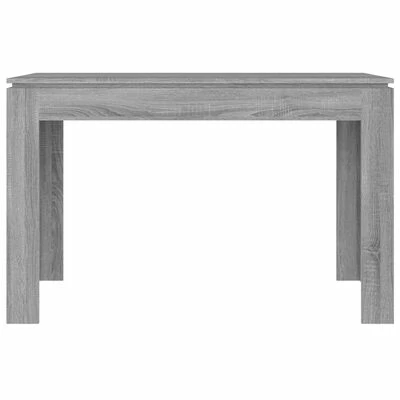 VidaXL Table à dîner Sonoma gris 120x60x76 cm Bois d'ingénierie 6 VidaXL Table à dîner Sonoma gris 120x60x76 cm Bois d'ingénierie – Image 4