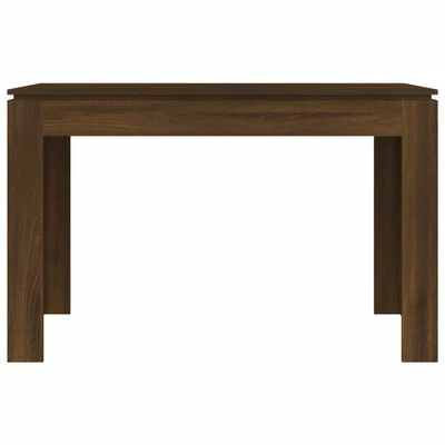 VidaXL Table à dîner Chêne marron 120x60x76 cm Bois d'ingénierie 6 VidaXL Table à dîner Chêne marron 120x60x76 cm Bois d'ingénierie – Image 4