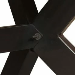 VidaXL Table de salle à manger Bois de manguier solide et Acier 180 cm 12 VidaXL Table de salle à manger Bois de manguier solide et Acier 180 cm -Promos Tables à manger Boutique image 5 244805