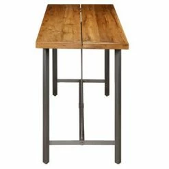 VidaXL Table de bar Teck recyclé massif 150 x 70 x 106 cm -Promos Tables à manger Boutique image 5 245805
