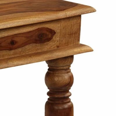 VidaXL Table de salle à manger Bois de Sesham massif 80 x 80 x 77 cm 6 VidaXL Table de salle à manger Bois de Sesham massif 80 x 80 x 77 cm – Image 5