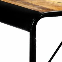VidaXL Table de salle à manger 180x90x76 cm Bois de manguier brut -Promos Tables à manger Boutique image 5 247866