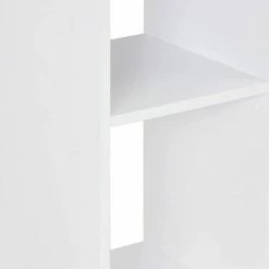 VidaXL Table de bar Blanc et béton 60x60x110 cm -Promos Tables à manger Boutique image 5 280208