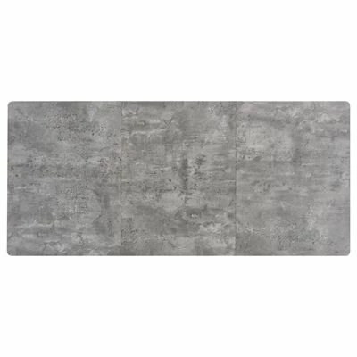 VidaXL Table de salle à manger Gris 180x90x75 cm MDF 7 VidaXL Table de salle à manger Gris 180x90x75 cm MDF – Image 5