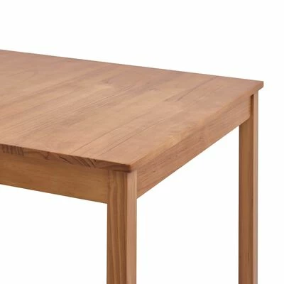 VidaXL Table de salle à manger Marron miel 180 x 90 x 73 cm Pin 7 VidaXL Table de salle à manger Marron miel 180 x 90 x 73 cm Pin – Image 5