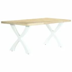 VidaXL Table de salle à manger 180x90x76 cm Bois de manguier massif -Promos Tables à manger Boutique image 5 283773