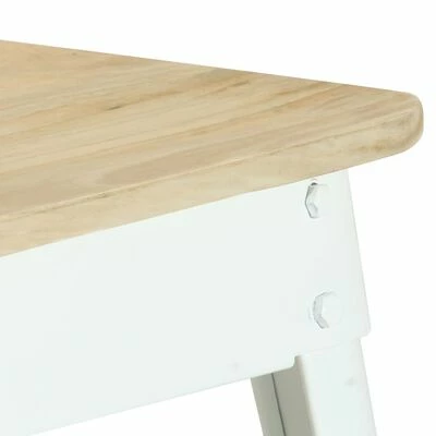 VidaXL Table de salle à manger 75x75x76 cm Bois de manguier massif 7 VidaXL Table de salle à manger 75x75x76 cm Bois de manguier massif – Image 5