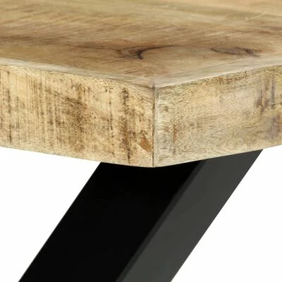 VidaXL Table de salle à manger 180x90x76 cm Bois de manguier massif 7 VidaXL Table de salle à manger 180x90x76 cm Bois de manguier massif – Image 5