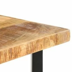 VidaXL Table de bar 120x58x107 cm Bois de manguier brut -Promos Tables à manger Boutique image 5 286611