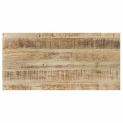 VidaXL Table de salle à manger 140x70x76 cm Bois de manguier brut 7 VidaXL Table de salle à manger 140x70x76 cm Bois de manguier brut – Image 5