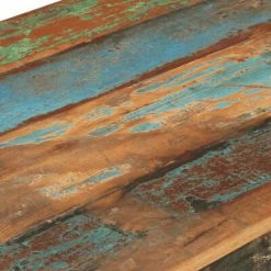 VidaXL Table de salle à manger 110x60x76cm Bois de récupération solide 12 VidaXL Table de salle à manger 110x60x76cm Bois de récupération solide -Promos Tables à manger Boutique image 5 337265