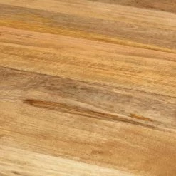 VidaXL Table à dîner Ø110x78 cm Bois de manguier massif et acier 12 VidaXL Table à dîner Ø110x78 cm Bois de manguier massif et acier -Promos Tables à manger Boutique image 5 338454