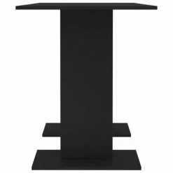 VidaXL Table de salle à manger Noir 110 x 60 x 75 cm Aggloméré 12 VidaXL Table de salle à manger Noir 110 x 60 x 75 cm Aggloméré -Promos Tables à manger Boutique image 5 800244