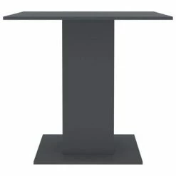 VidaXL Table de salle à manger Gris 80 x 80 x 75 cm Aggloméré 12 VidaXL Table de salle à manger Gris 80 x 80 x 75 cm Aggloméré -Promos Tables à manger Boutique image 5 800254