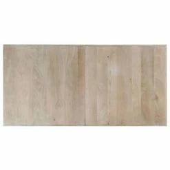 VidaXL Table à dîner 140 x 70 x 75 cm Bois de manguier massif blanchi -Promos Tables à manger Boutique image 6 247438