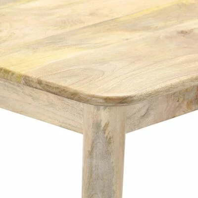 VidaXL Table de salle à manger 115x60x76 cm Bois de manguier solide 8 VidaXL Table de salle à manger 115x60x76 cm Bois de manguier solide – Image 6