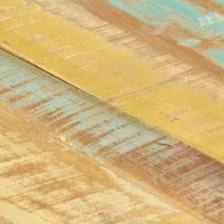 VidaXL Table de salle à manger 140x70x76cm Bois de récupération massif 13 VidaXL Table de salle à manger 140x70x76cm Bois de récupération massif -Promos Tables à manger Boutique image 6 285834