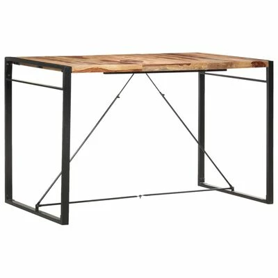 VidaXL Table de bar 180x90x110 cm Bois solide 8 VidaXL Table de bar 180x90x110 cm Bois solide – Image 6