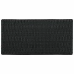 VidaXL Table de bar avec rangement Noir 120x60x110 cm Résine tressée 13 VidaXL Table de bar avec rangement Noir 120x60x110 cm Résine tressée -Promos Tables à manger Boutique image 6 313476