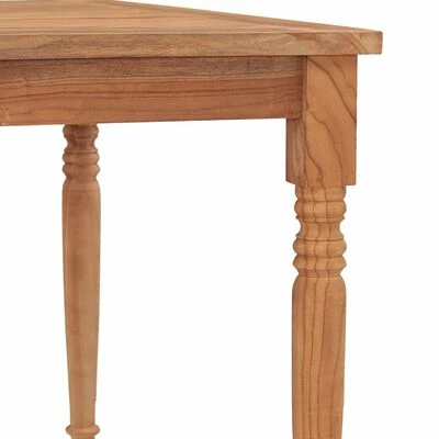 VidaXL Table Batavia 150x90x75 cm Bois de teck massif 8 VidaXL Table Batavia 150x90x75 cm Bois de teck massif – Image 6