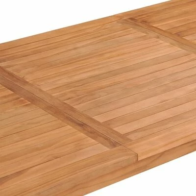 VidaXL Table Batavia 200x100x75 cm Bois de teck massif 8 VidaXL Table Batavia 200x100x75 cm Bois de teck massif – Image 6
