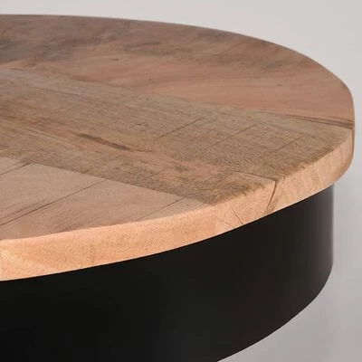 LABEL51 Table d'angle Saria 44x53 cm Noir 8 LABEL51 Table d'angle Saria 44x53 cm Noir – Image 6